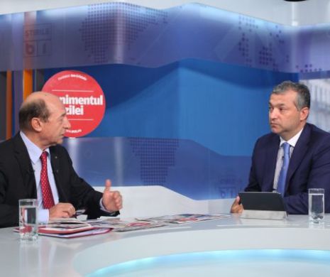 Traian Băsescu vine mâine la emisiunea ”Evenimentul zilei”. pe B1 TV, de la ora 11.00