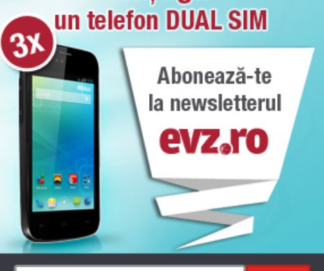EVZ va invită la concurs! Abonați-vă la newsletter și puteți câștiga un smartphone