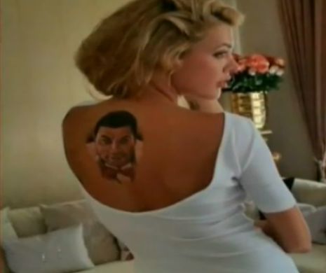 INCREDIBIL! Alina și-a tatuat chipul lui Borcea pe TOT spatele