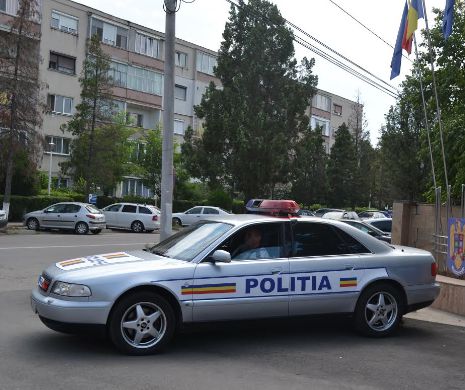 Rutieriştii „şi-au tras” un Audi A 8 vechi de aproape 20 de ani