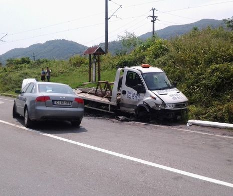 Suceava: Un mort şi doi răniţi după ce un autoturism s-a ciocnit cu o cisternă, pe DN 29