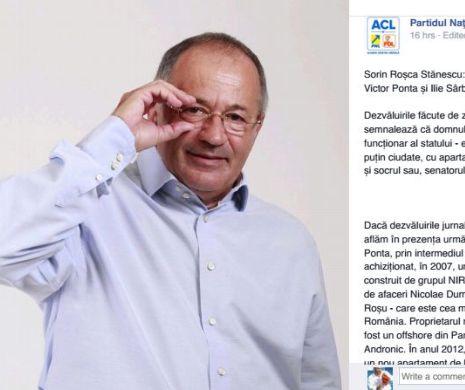 Acuzații MINCINOASE la adresa lui Dan Andronic au fost ŞTERSE de pe pagina oficială de Facebook a PNL | FOTO