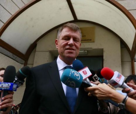 BREAKING NEWS. Klaus Iohannis, audiat la DNA
