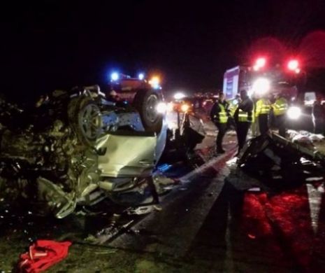 Cazul șoferului SINUCIGAȘ. Miting cu site de prsoane după tragedia cu șase morți de pe DN1