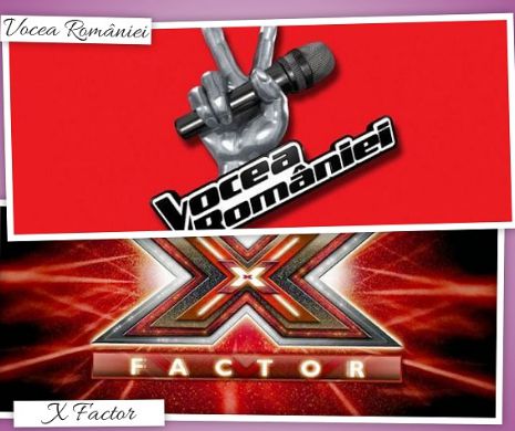 Contre între jurații ”Vocea României” și ”X Factor”. Cine va da lovitura de grație?