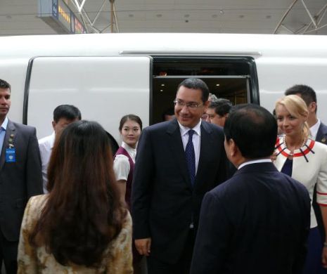 CORESPONDENŢĂ DIN BEIJING. O zi de “mare viteză” cu Victor Ponta