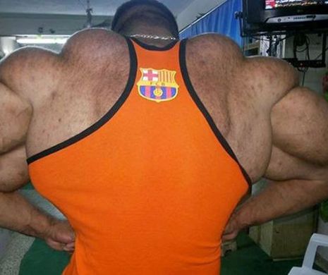 Culturistul MONSTRUOS, care a folosit în exces substanţe anabolizante. NU e trucaj | GALERIE FOTO
