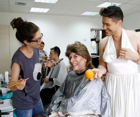 FOTO Pregatiri in toi pentru show-ul “Te cunosc de undeva”, edita gold!