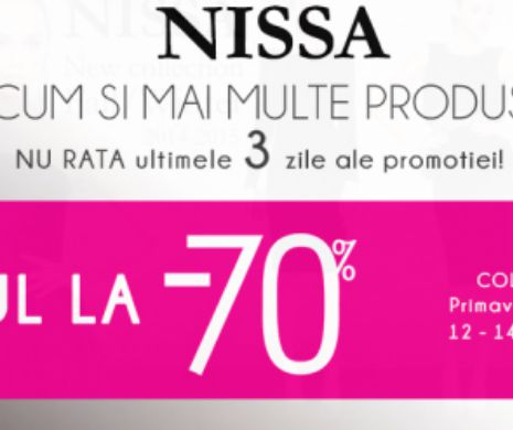 Reducerile NISSA intră pe ultima sută de metri