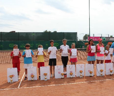 Surprize din partea lui Hănescu pentru micuții de la „Trofeul Victor Hănescu”