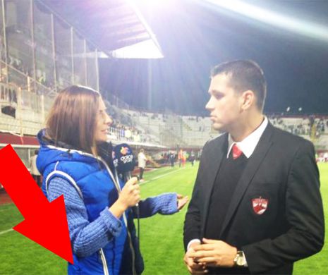 CE NU s-a văzut de la brau in jos! Camerele nu au surprins momentul: CUM apare această tânăra în timpul interviului