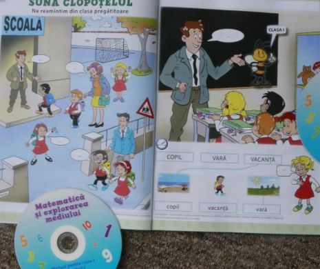 Două rânduri de manuale la clasele mici
