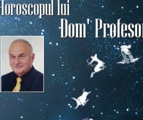 Horoscopul lui Dom' Profesor. Calitatea chinezească a vieţii noastre