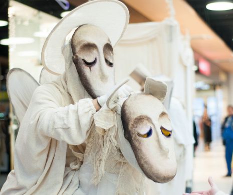 În cadrul Festivalului Internațional de Teatru pentru Copii, „Parada Albă” poposește la Gara de Nord