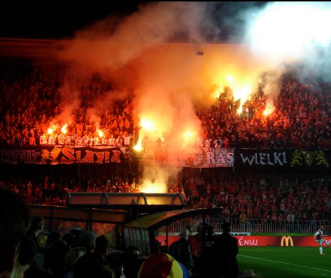 LIGA EUROPA. Meciul Slovan Bratislava - Sparta Praga, întrerupt din cauza suporterilor cehi. REZULTATELE de joi