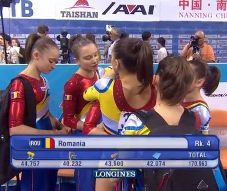 Naționala feminină a ratat podiumul de la Mondiale