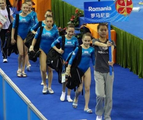Naționala feminină de gimnastică luptă pentru medaliile mondiale