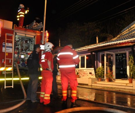 Pizzerie cunoscută DISTRUSĂ de un incendiu I FOTO