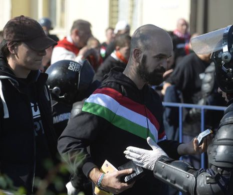ROMÂNIA-UNGARIA, „meciul” din stradă. Suporterii maghiari au INTERZIS în Centrul Vechi. ZONELE DE RISC sunt supravegheate VIDEO. Vezi HARTA cu RESTRICȚII DE TRAFIC