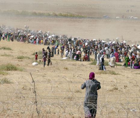 SUA au lansat 14 lovituri aeriene în apropiere de oraşul kurd Kobane