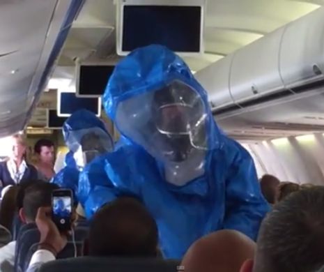 TEROARE într-un avion. Gluma unui bărbat a băgat GROAZĂ în pasageri. Ce a putut să facă