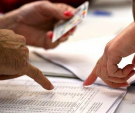 Alegeri prezidențiale 2014. Procese verbale cu alegeri pentru Parlamentul European, în Vaslui