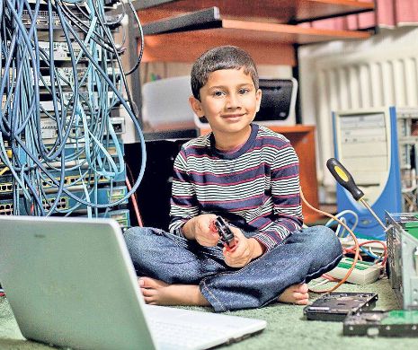 Cel mai tânăr deţinător al atestatului Microsoft pentru ingineri IT nu a împlinit încă 6 ani