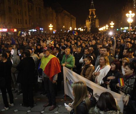 Cum a fost politizat ”mitingul societății civile” la Timișoara în doi timpi și trei mișcări. După cinci minute vorbitorii au anunțat că au mințit ca să priemască autorizație