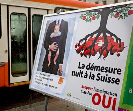 ELVEȚIENII spun nu „NU” limitării IMIGRAȚIEI
