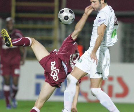 LIGA 1. Rapid - CFR Cluj, 0-0. Giuleştenii, tot mai aproape de retrogradare