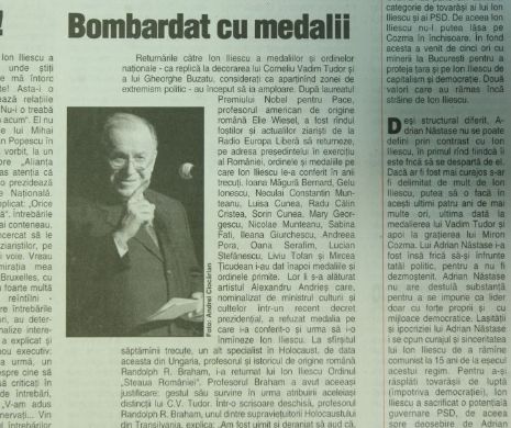 Memoria EVZ. Sfârșit de mandat umilitor pentru Ion Iliescu