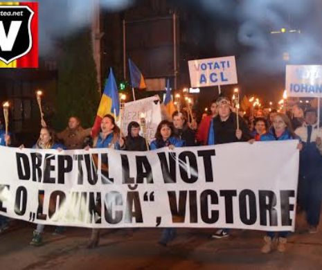 Nemţenii au ieşit în stradă la Mitingul Democraţiei