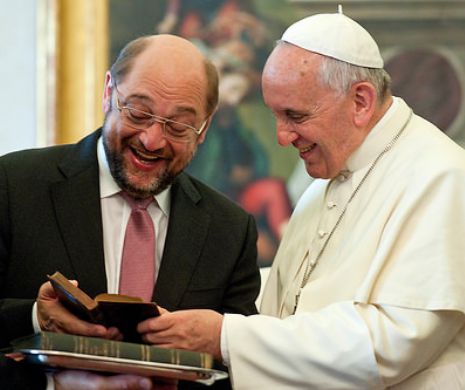 PAPA FRANCISC susține un discurs în Parlamentul European