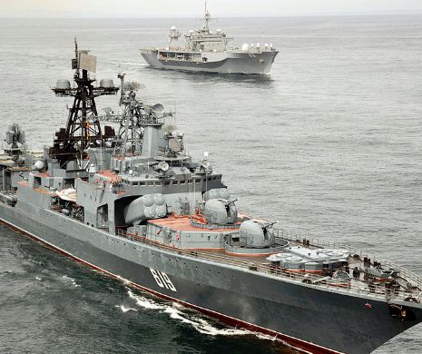 RUSIA și-a trimis NAVELE militare în Canalul MÂNECII. VEZI ce plănuiește PUTIN