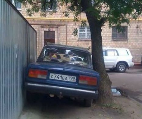 RUŞII te învaţă cum să FENTEZI sistemul, pentru a nu plăti TAXA DE PARCARE | GALERIE FOTO