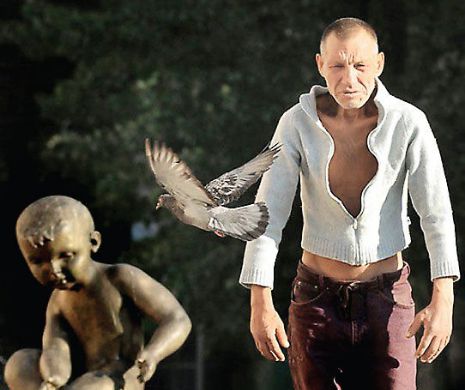 SĂRĂCIE CU STIL. Slavik, un om al străzii în pas cu moda