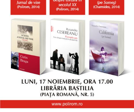 Scriitori in dialog, la Libraria Bastilia