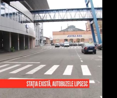 Stația tonților. Primăria a marcat greșit o stație de autobuz, dar polițiștii amendează șoferii care opresc acolo, pe motiv că blochează mijloace de transport în comun VIDEO