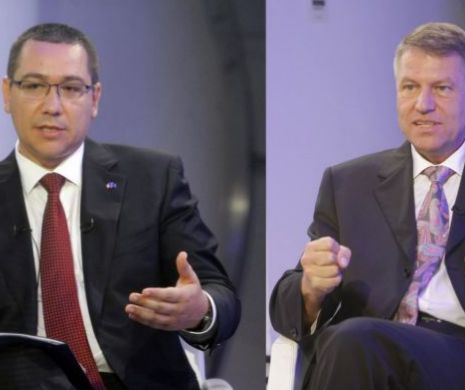 Victor Ponta și Klaus Iohannis, în direct, într-o nouă confruntare pe B1 TV