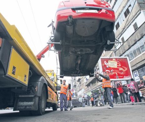 Amenzi usturătoare pentru șoferii care staționează pe prima bandă