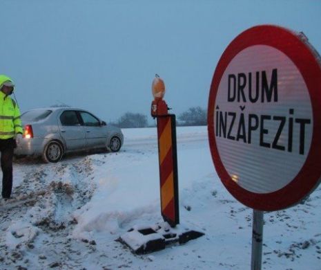 ANUNȚUL METEOROLOGILOR: Cod galben de ninsori, intensificări ale vântului, precipitații mixte, polei în majoritatea județelor
