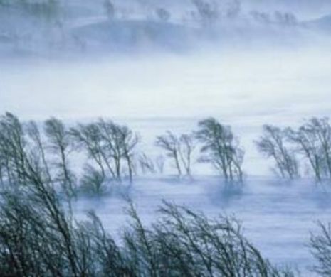 AVERTIZARE METEO. Cod galben de vreme SEVERĂ pentru cinci judeţe din Moldova şi Muntenia