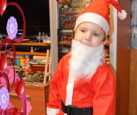 Campania EVZ: Dragoș, micuțul Moș de 4 ani și jumătate