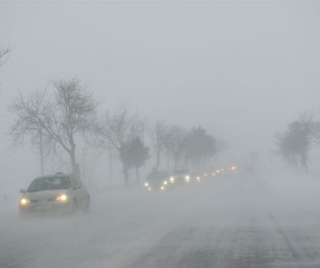 COD GALBEN de ninsori, precipitaţii mixte şi polei