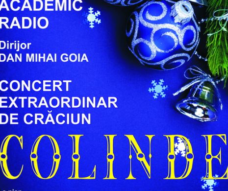 Colindele de Crăciun la Sala Radio