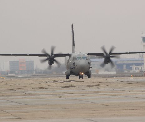 MISIUNE DE SALVARE la Iași. Doi copii AU ARS în urma unui ACCIDENT RUTIER. Un avion al Armatei Române îi aduce la București
