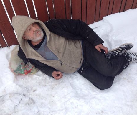 Om al străzii din Cluj abandonat de un echipaj de salvare în ZĂPADĂ pe motiv că este BOSCHETAR