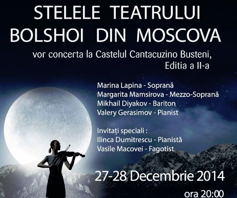 PRAHOVA CLASSIC NIGHTS la Castelul Cantacuzino din Buşteni