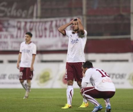 Rapid a devenit „lanterna roșie” a Ligii I