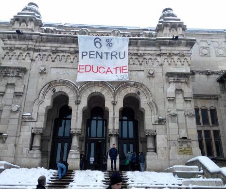 Studenții amenință cu noi proteste în stradă dacă guvernanții nu vor aloca Educației 6% din PIB